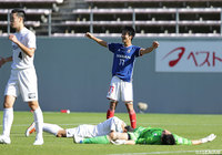 栗原 秀輔(横浜FM)は2ゴールを奪い、大勝に貢献した【Jユースカップ 準決勝 横浜FMvs神戸】