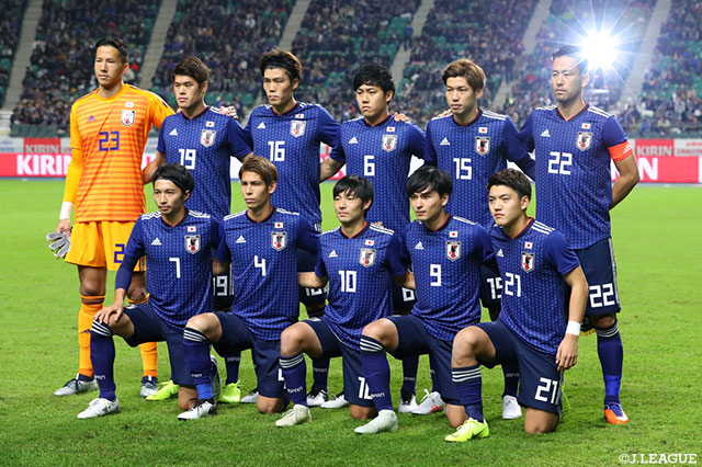 日本のスターティングメンバー【国際親善試合 日本vsベネズエラ】