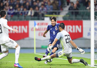 途中出場の原口 元気が左サイドを幾度も突破するなど攻撃を活性化させた【国際親善試合 日本vsベネズエラ】