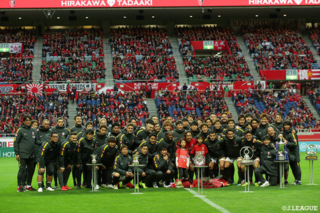 浦和は1点リードを最後まで守り抜き、最終節ホームで勝利を収めた【明治安田Ｊ１ 第34節 浦和vsFC東京】