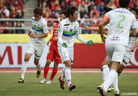 PKキッカーを務めた梅崎 司（湘南/#7）は冷静に沈め、リードを2点に広げた【明治安田Ｊ１ 第34節 名古屋vs湘南】