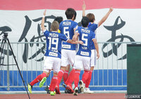 こぼれ球に反応した天野 純が押し込み、横浜FMが先制点をゲット!【明治安田J1 第34節 横浜FMvsC大阪】
