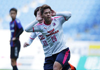 後半終了間際に中島 元彦のゴールが決まり、C大23がリードで前半を折り返す【明治安田J3 第34節 G大23vsC大23】