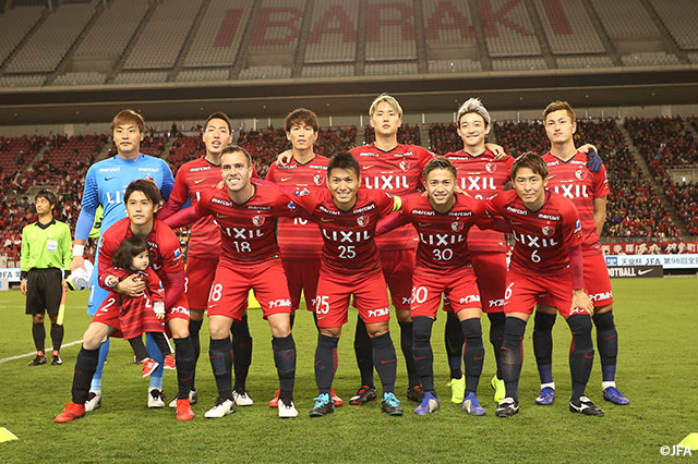 鹿島のスターティングメンバー【天皇杯 準決勝 浦和vs鹿島】