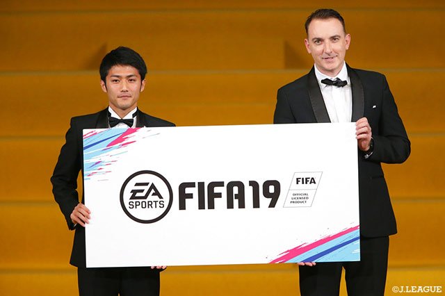 最優秀ゴール賞に選出された川崎Ｆの大島 僚太【２０１８Ｊリーグアウォーズ】