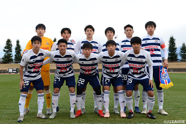 横浜Ｆ・マリノスユースのスターティングメンバー【JINYC GS 第1節 横浜FMユースvsライト・トゥ・ドリーム】