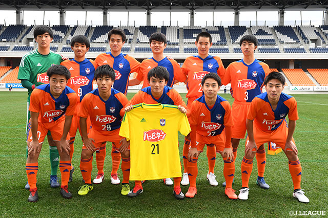 新潟Ｕ－１８のスターティングメンバー【JINYC GS 第1節 新潟Ｕ－１８vs浦項】