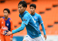 シュートのこぼれ球に反応したキム ジュンホが冷静に沈め、浦項がすぐさま同点に追いつく【JINYC GS 第1節 新潟U-18vs浦項】