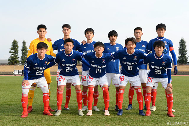 横浜FMユースのスターティングメンバー【JINYC GS 第2節 横浜FMユースvs新潟Ｕ－１８】