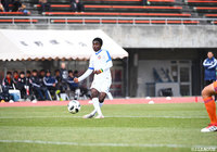 ウィリアム クマド（RTD）のグラウンダーのクロスが新潟Ｕ－１８の選手に当たり、ゴールに吸い込まれる！【JINYC GS 第3節 ライト・トゥ・ドリームvs新潟Ｕ－１８】