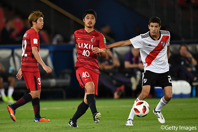 鹿島は2点ビハインドの後半21分に小笠原 満男を投入【FIFAクラブワールドカップ UAE 2018 3位決定戦 鹿島vsリーベルプレート】