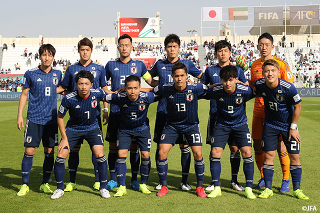 日本のスターティングメンバー【AFC アジアカップ UAE 2019 ラウンド16 日本vsサウジアラビア】