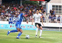 野上 結貴（広島）とチョンブリFCのエース・ルキアンがマッチアップ【アジアチャレンジinタイ チョンブリvs広島】