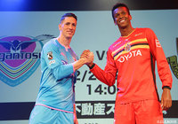 フェルナンド トーレス（鳥栖）とジョー（名古屋）【２０１９Ｊリーグキックオフカンファレンス】