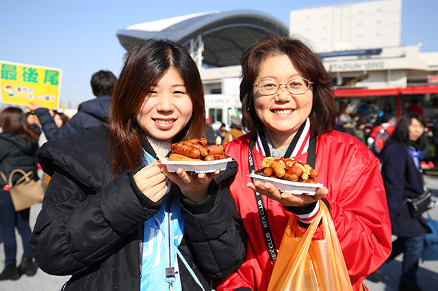 スタグルも楽しみの一つ【FUJI XEROX SUPER CUP 2019】