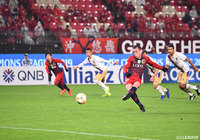 セルジーニョがPKを冷静に決め、鹿島がリードを2点に広げる！【ACL プレーオフ 鹿島vsニューカッスルジェッツ】