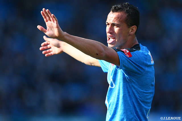 今回は得点に至らなかったが、存在感を見せつけたレアンドロ ダミアン(川崎Ｆ)【明治安田Ｊ１ 第1節 川崎ＦvsFC東京】