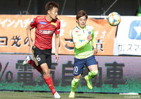 幾度となくドリブル突破を計った西谷 和希(栃木/#10)【明治安田J2 第1節 栃木vs金沢】