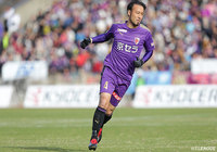 後半途中出場した田中 マルクス闘莉王（京都）身体を張ったプレーと声でチームの士気を高めた【明治安田Ｊ２ 第1節 京都vs新潟】