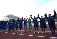 白熱した東京クラシックはホームの町田が最後まで1点を守り抜き、開幕戦で勝利を収めた！選手たちはサポーターに勝利報告をした【明治安田Ｊ２ 第1節 町田vs東京Ｖ】