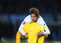 今季のキャプテンに就任した内田 篤人(鹿島)。フル出場を果たし、同点に繋がるロングボールも供給【明治安田J1 第2節 川崎Fvs鹿島】