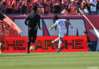 田中 恵太が鋭く右足を振り抜き、琉球が先制に成功する【明治安田J2 第2節 大宮vs琉球】