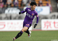 復帰後初ゴールをマークした宮吉 拓実（京都）【明治安田Ｊ２ 第2節 京都vs鹿児島】