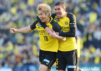 後半22分、瀬川 祐輔(#18)がゴール右隅に決め、柏が待望の先制点を挙げる!【明治安田J2 第2節 柏vs町田】