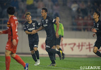 後半アディショナルタイムの同点弾など2得点の活躍でアピールしたウェリントン（神戸）【ルヴァンカップ GS第1節名古屋vs神戸】