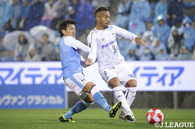 後半途中にアデミウソンを投入して流れを取り戻したＧ大阪だったが、この日は1点が遠かった【ルヴァンカップ GS第1節磐田vsＧ大阪】