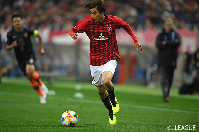 途中出場の汰木 康也（浦和）は攻撃にアクセントを加え、3点目のアシストも記録した【ACL GS MD1 浦和vsブリーラム】