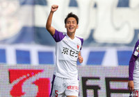宮吉とのワンツーで抜け出した黒木 恭平が冷静に流し込み、京都が先制に成功!【明治安田J2 第3節 福岡vs京都】