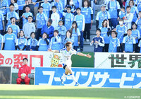 勝利の立役者、後藤 優介（大分）！後藤は水曜日に行われたルヴァンカップでも決勝ゴールをマークするなど、スーパーサブの立場ながら攻撃を牽引する【明治安田Ｊ１ 第3節 磐田vs大分】