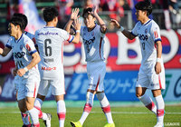 上田からのパスをイ ヨンジェが沈め、岡山が同点に追いつく!【明治安田J2 第3節 岐阜vs岡山】