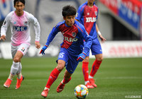 3試合連続のスタメンとなった久保 建英（FC東京）。今季初ゴールの期待がかかる【明治安田Ｊ１ 第3節 FC東京vs鳥栖】