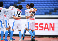 小林の折り返しにレアンドロ ダミアンが頭で流し込み、川崎Ｆが再びリードを奪う【明治安田Ｊ１ 第3節 横浜FMvs川崎Ｆ】