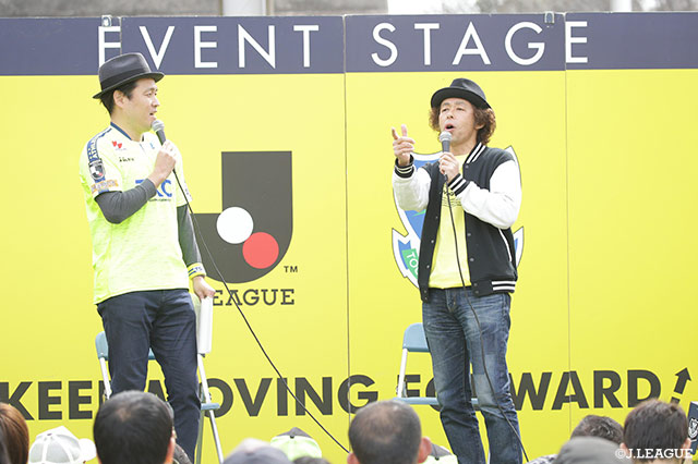 トークショーにひらちゃんが登場！ひらちゃんからみた栃木のイメージとは？？【明治安田Ｊ２ 第3節 栃木vs横浜FC】