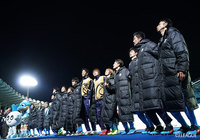 川崎Ｆは1年7か月ぶりのACL勝利！ホームに駆けつけたサポーターたちに勝利報告をした【ACL GS MD2 川崎ＦvsシドニーＦＣ】