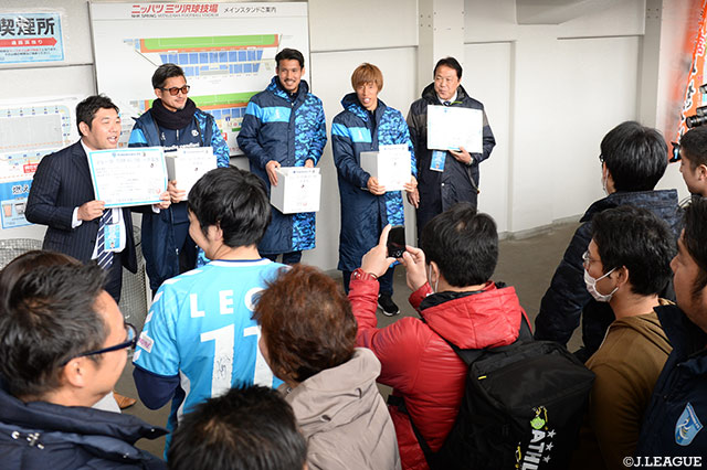 「Ｊリーグ TEAM AS ONE 一斉募金」には、三浦 知良選手らも参加【明治安田Ｊ２ 第4節 横浜FCvs新潟】