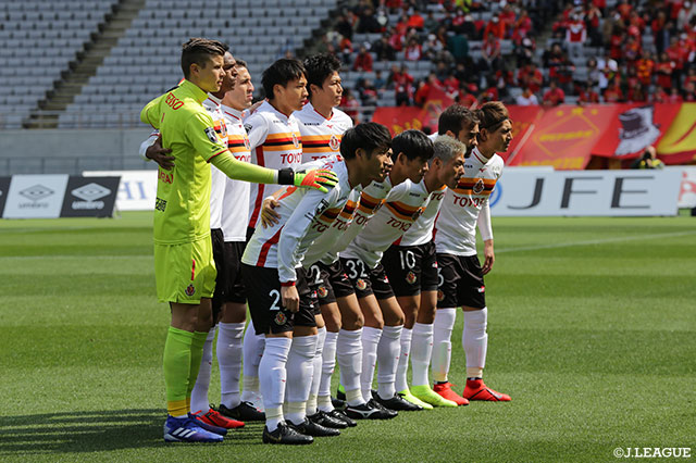 名古屋のスターティングメンバー。丸山 祐市、米本 拓司は古巣・FC東京との戦いに挑む【明治安田Ｊ１ 第4節 FC東京vs名古屋】