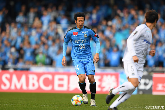 川崎Ｆは新加入の山村 和也が今季初先発を果たした【明治安田Ｊ１ 第4節 川崎ＦvsＧ大阪】