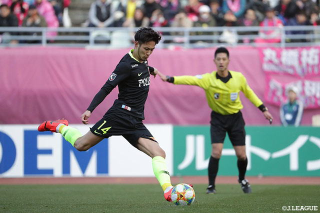 PKのチャンスに杉本 健勇が冷静に流し込み、浦和が逆転に成功する！【明治安田Ｊ１ 第4節 Ｃ大阪vs浦和】