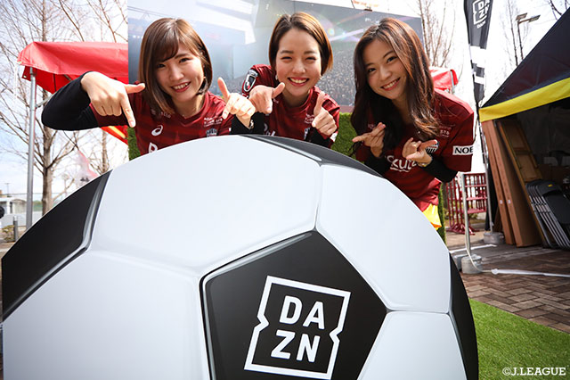 ノエスタにDAZNフォトブースが登場！！【明治安田Ｊ１ 第4節 神戸vs清水】