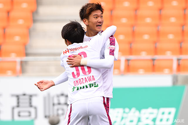 2連勝と勢いに乗るＣ大23が、山田 寛人のゴールで均衡を破る【明治安田Ｊ３ 第3節 長野vsC大23】