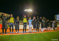 開始早々に生まれた1点を守り抜いた長崎が、今季2勝目を挙げた【明治安田Ｊ２ 第5節 愛媛vs長崎】