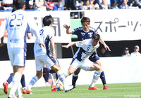 キャプテンマークを巻いてフル出場を果たした富樫 敬真（町田）【明治安田Ｊ２ 第5節 鹿児島vs町田】