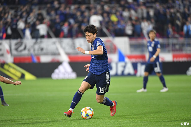 豊富な運動量、的確なカバーリングで中盤を支えた橋本 拳人（FC東京）【国際親善試合 日本vsボリビア】