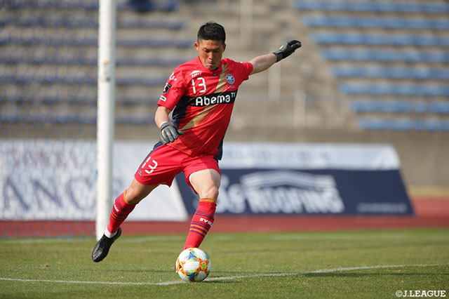 開幕からの全試合でゴールマウスを守る増田 卓也（町田）。2試合連続のクリーンシートを達成【明治安田Ｊ２ 第6節 町田vs愛媛】