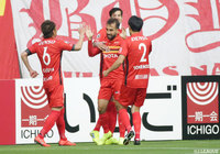 ガブリエル シャビエルの今日2点目となるゴールが決まり、名古屋がさらに点差を広げる【明治安田J1 第5節 名古屋vs札幌】