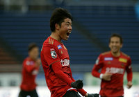 後半AT、途中出場の垣田 裕暉(金沢)が左足を振り抜いたボールがネットに吸い込まれ、待望の先制点をもたらす!【明治安田J2 第6節 金沢vs横浜FC】